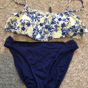 Flounce top bikini